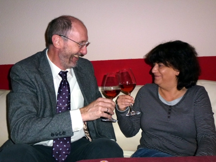 Lutz Enzensperger gratuliert Kerstin Koch