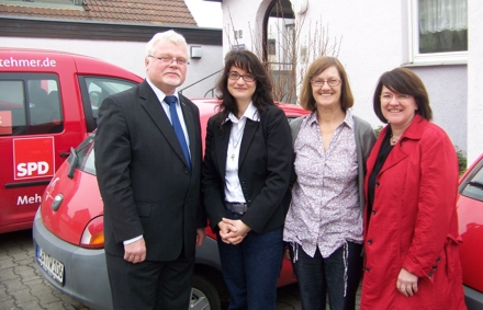 Stehmer besucht Sozialstation