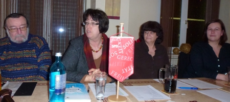 Elke Kogler (2.v.l.) berichte aus dem Kreistag