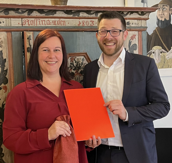 Iris Pohl-Mattern und Jens Hübner